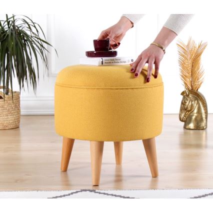 Taburet PIXI pr. 40 cm žlutá