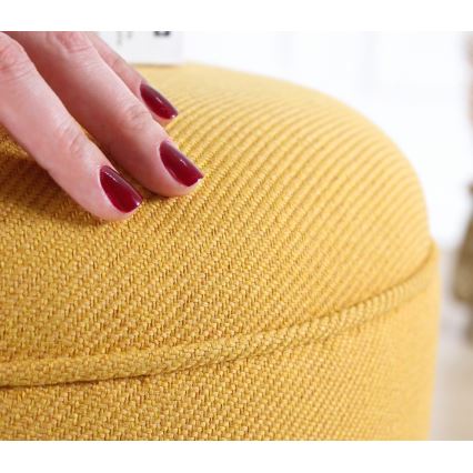 Taburet PIXI pr. 40 cm žlutá