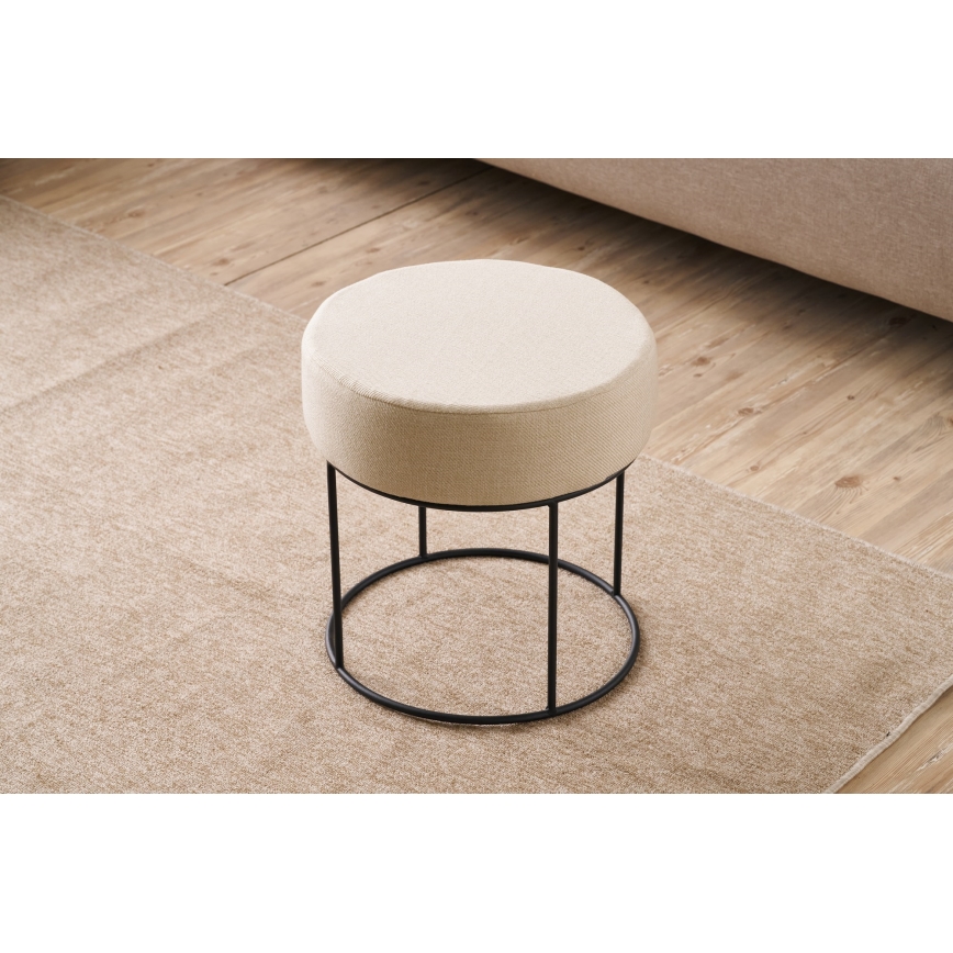 Taburet RELO pr. 40 cm krémová