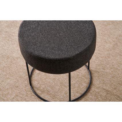 Taburet RELO pr. 40 cm tmavě hnědá