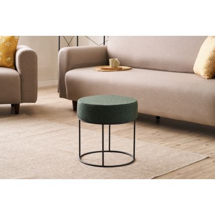Taburet RELO pr. 40 cm zelená