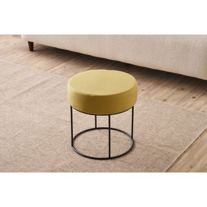 Taburet RELO pr. 40 cm žlutá