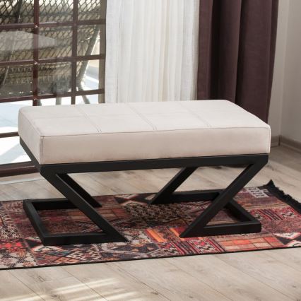 Taburet RINA 45x90 cm béžová