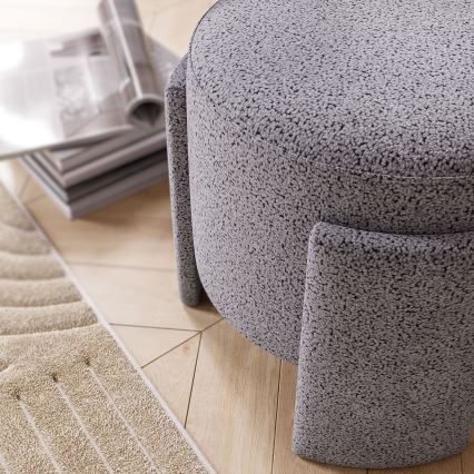 Taburet ROCKET pr. 39 cm šedá