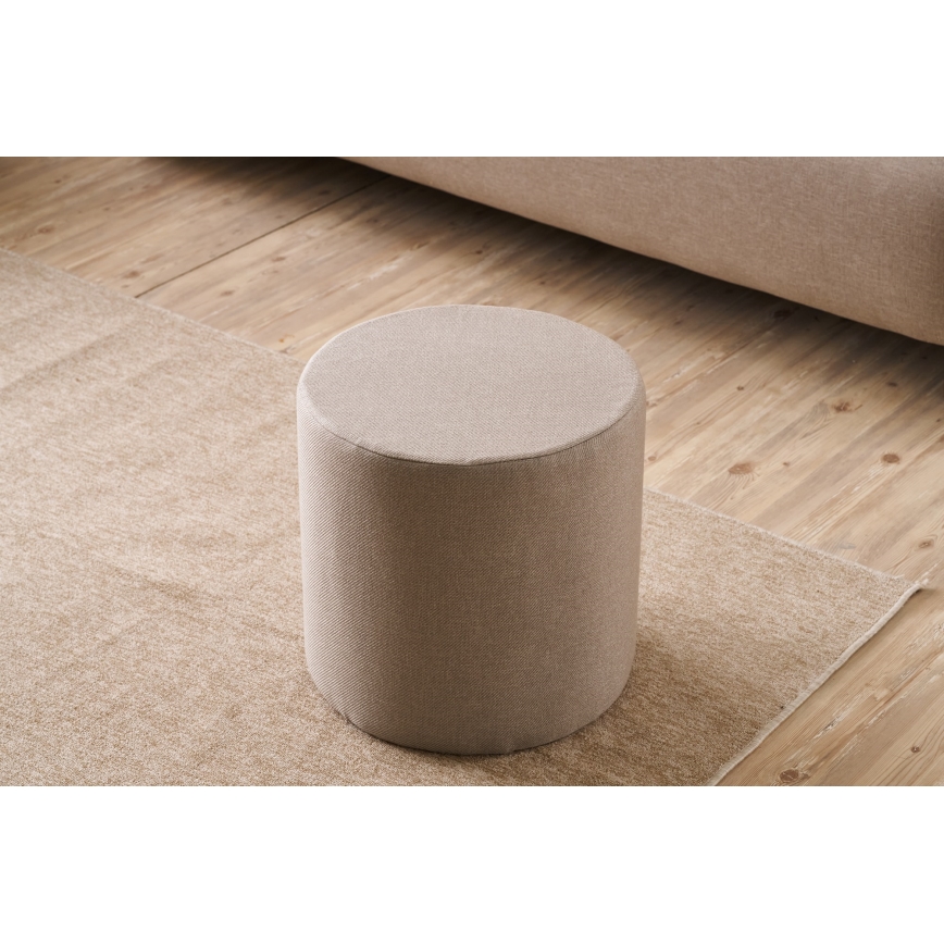 Taburet RONDO pr. 40 cm béžová