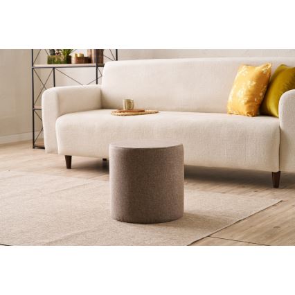 Taburet RONDO pr. 40 cm hnědá