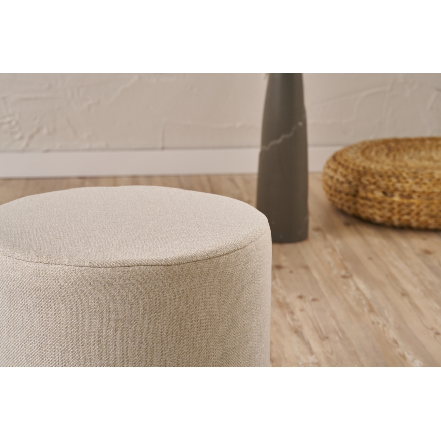 Taburet RONDO pr. 40 cm krémová
