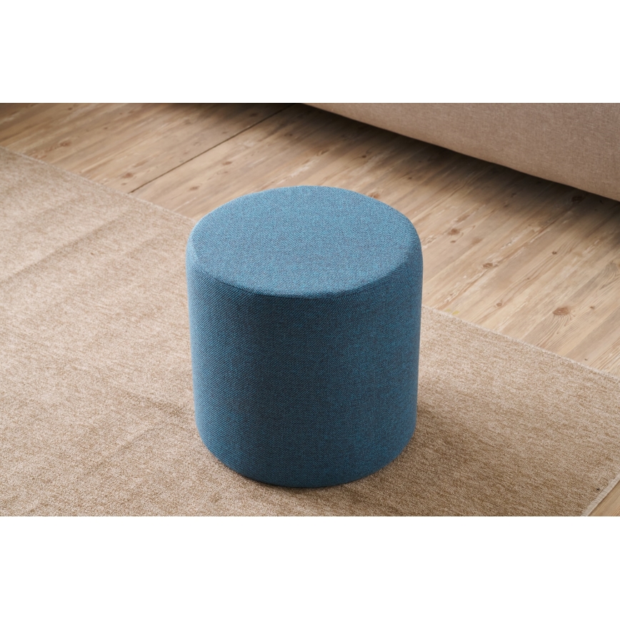 Taburet RONDO pr. 40 cm modrá