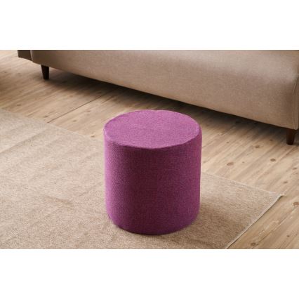 Taburet RONDO pr. 40 cm růžová