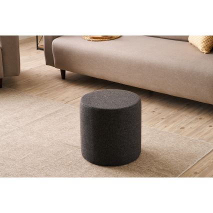 Taburet RONDO pr. 40 cm tmavě hnědá