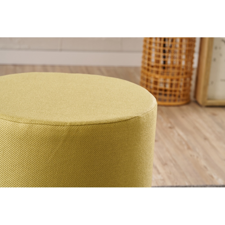 Taburet RONDO pr. 40 cm žlutá