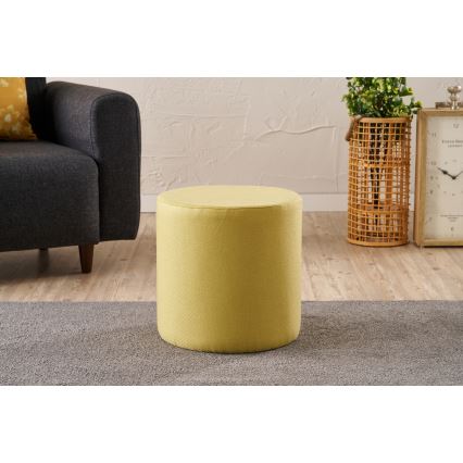Taburet RONDO pr. 40 cm žlutá