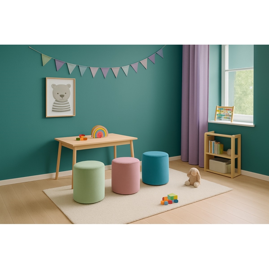 Taburet VEX pr. 36 cm modrá