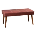 Taburet VITO 46x92 cm červená