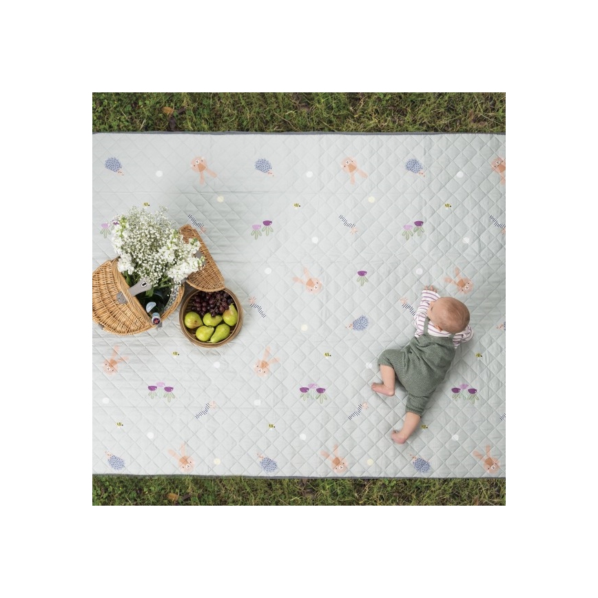 Taf Toys - Dětská hrací deka outdoorová Zahrada XL
