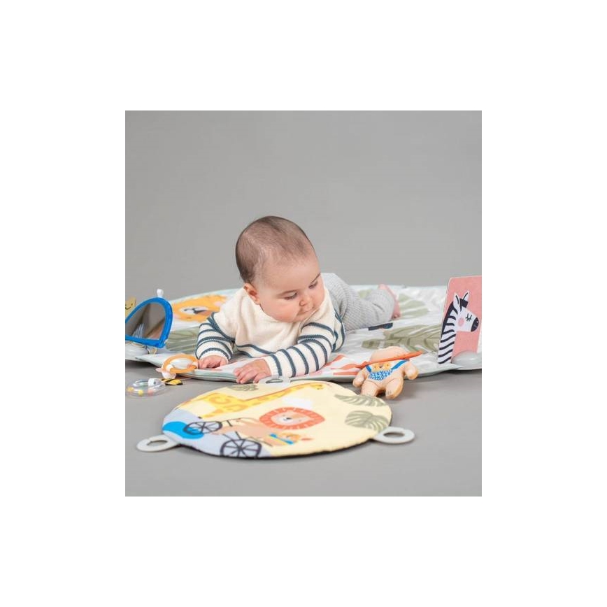 Taf Toys - Dětská hrací podložka s hrazdou savana 2xAAA