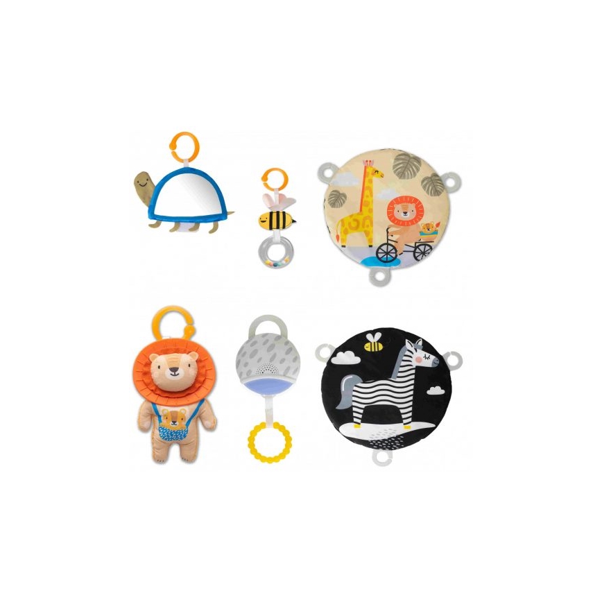 Taf Toys - Dětská hrací podložka s hrazdou savana 2xAAA