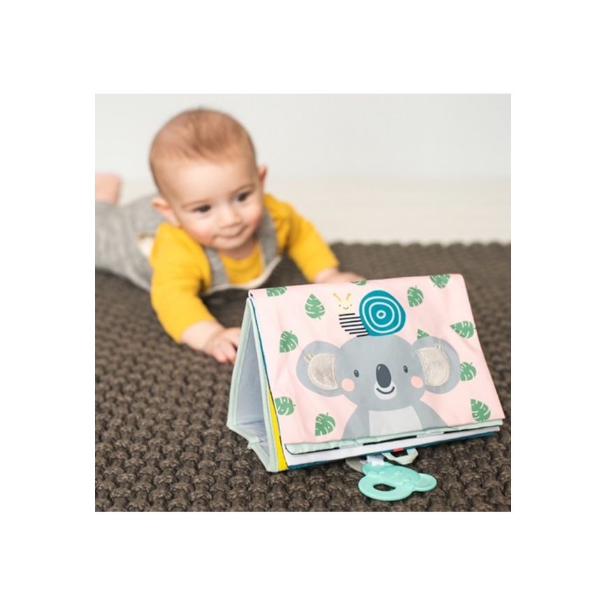Taf Toys - Dětská textilní knížka se zrcátkem koala