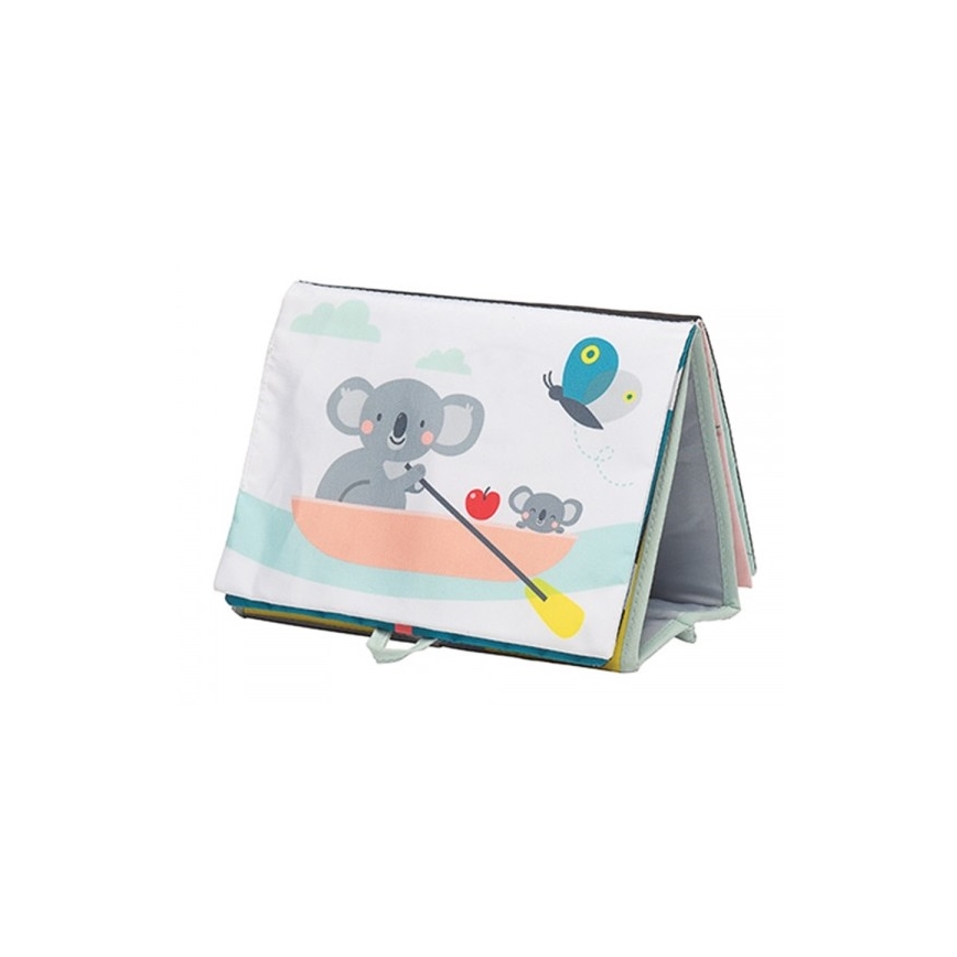 Taf Toys - Dětská textilní knížka se zrcátkem koala