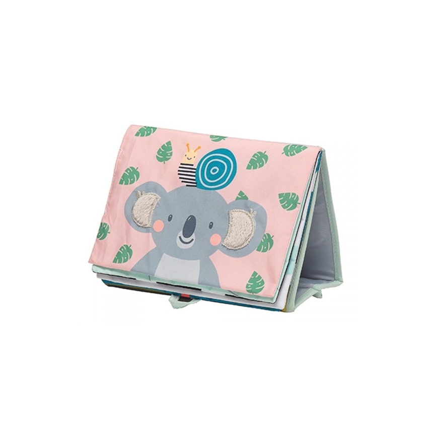 Taf Toys - Dětská textilní knížka se zrcátkem koala