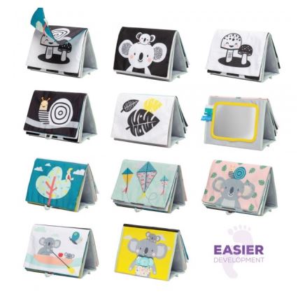 Taf Toys - Dětská textilní knížka se zrcátkem koala