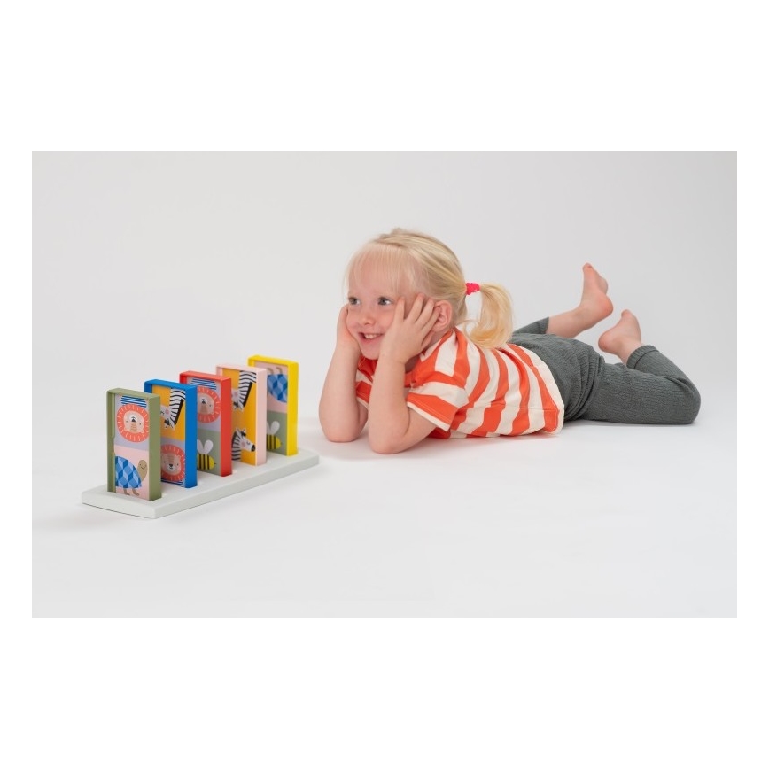 Taf Toys - Dětské domino 4v1 zvířátka