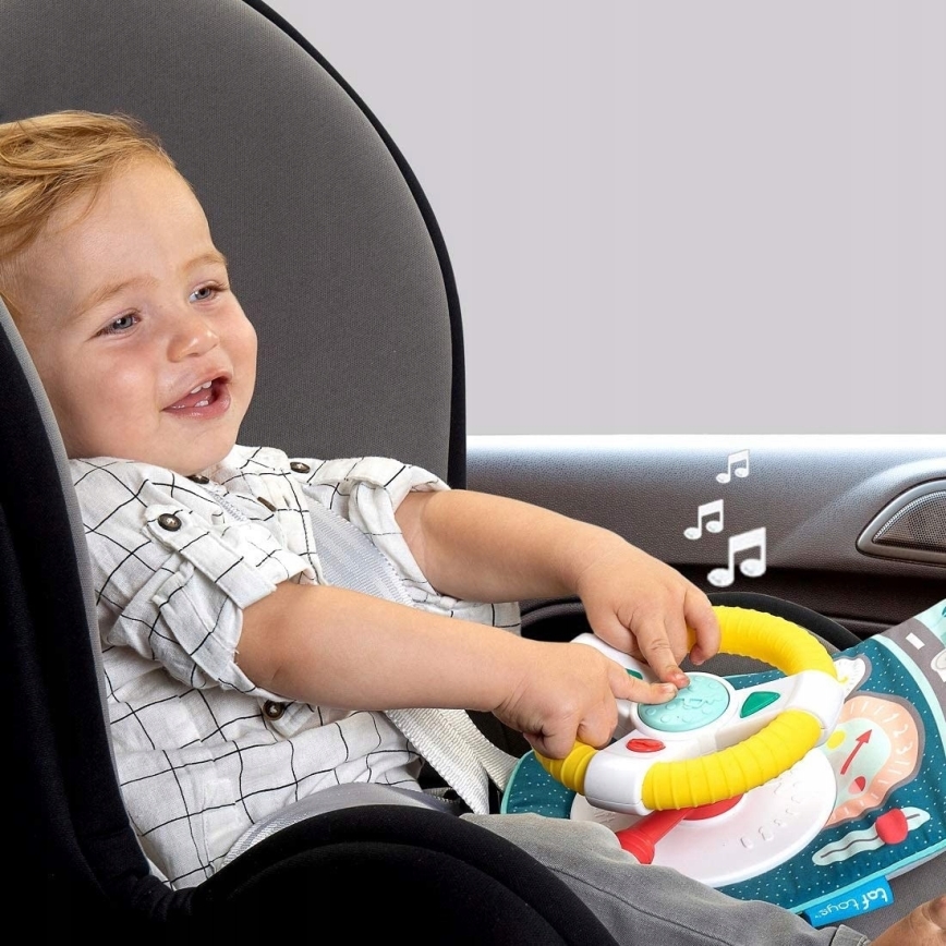 Taf Toys - Závěsný volant do auta koala 2xAA