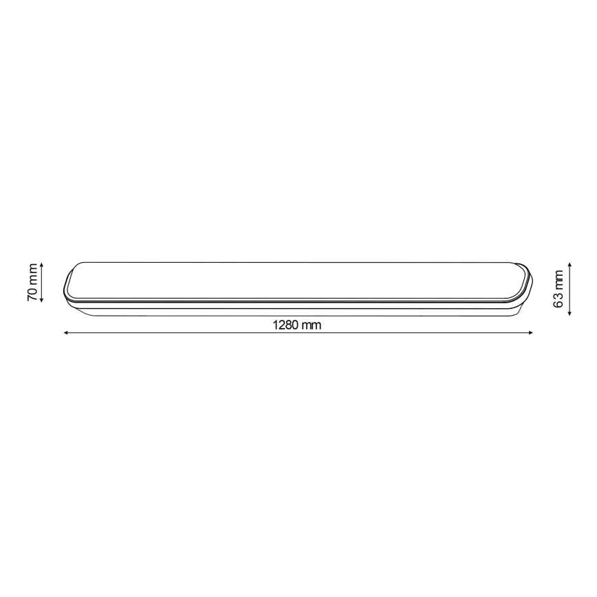Technické zářivkové svítidlo 1xG13/18W/230V IP65