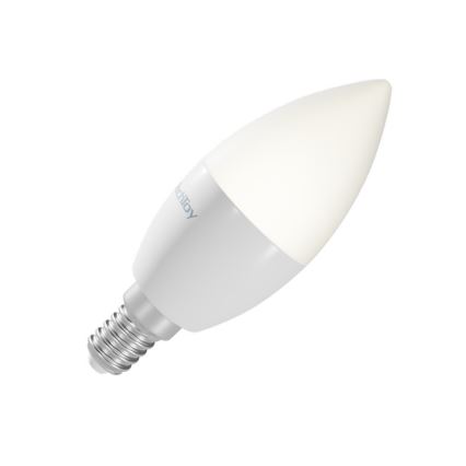 TechToy - LED RGB Chytrá stmívatelná žárovka E14/4,4W/230V 2700-6500K Wi-Fi