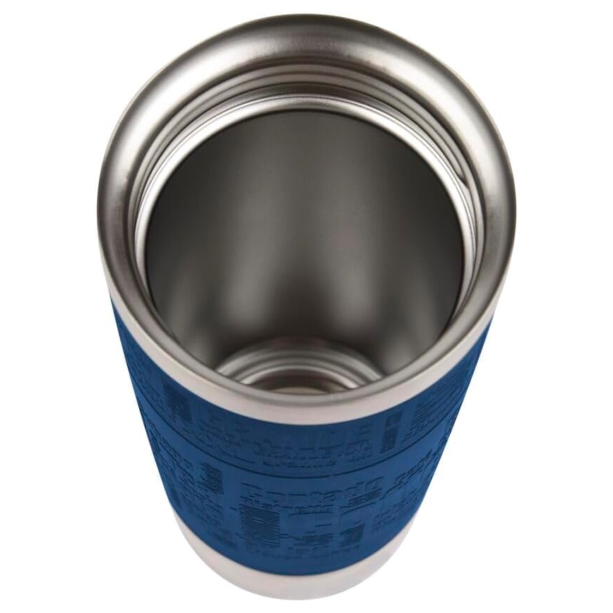Tefal - Cestovní hrnek 360 ml TRAVEL MUG nerez/tmavě modrá