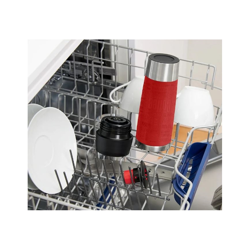 Tefal - Cestovní hrnek 500 ml TRAVEL MUG nerez/červená