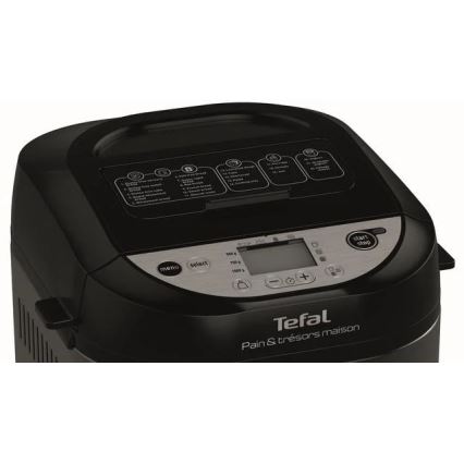 Tefal - Domácí pekárna PAIN&TRESORS 700W/230V černá