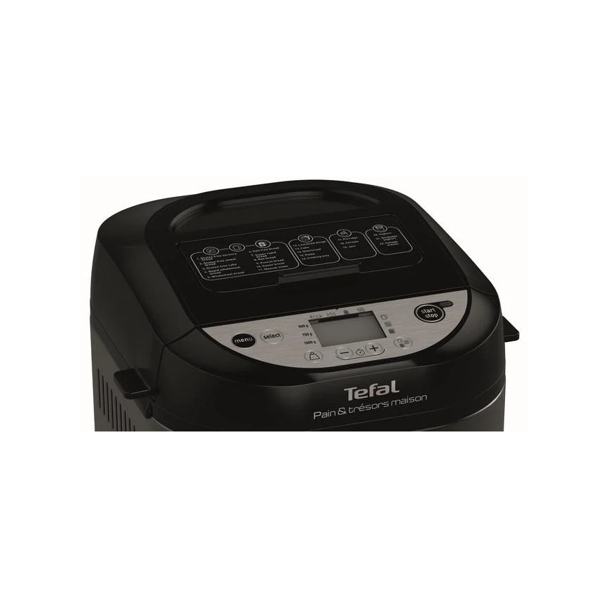 Tefal - Domácí pekárna PAIN&TRESORS 700W/230V černá