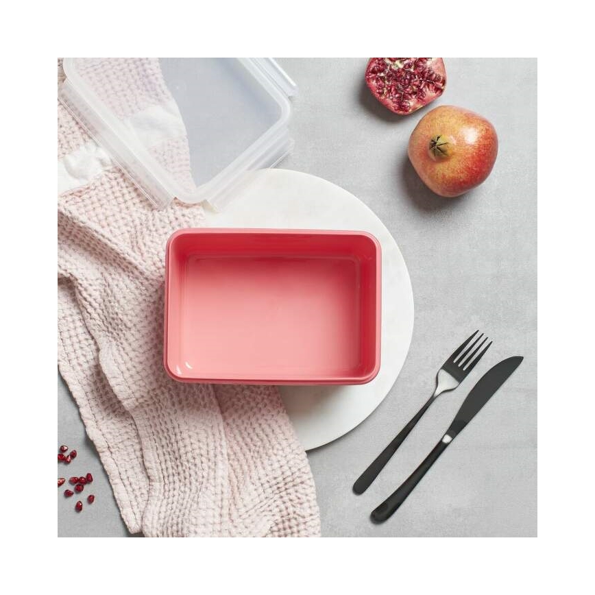 Tefal - Dóza na potraviny 2,2 l MSEAL COLOR růžová