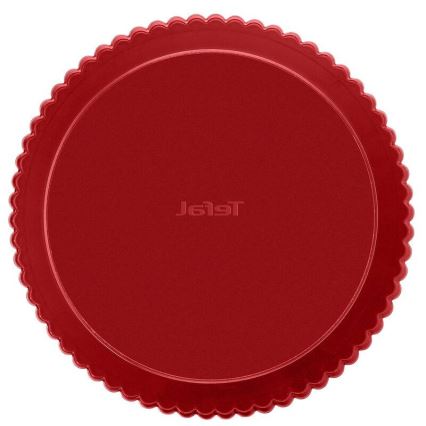 Tefal - Forma na koláč s vyjímacím dnem DELIBAKE 28 cm červená