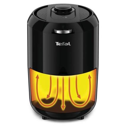 Tefal - Horkovzdušná fritéza 1,6 l EASY FRY COMPACT 1030W/230V černá