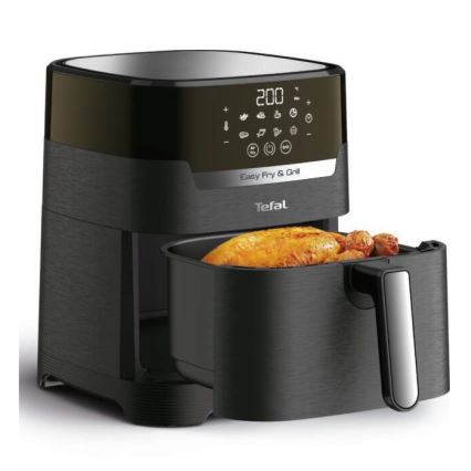 Tefal - Horkovzdušná fritéza 4,2 l EASY FRY&GRILL 2v1 1550W/230V černá