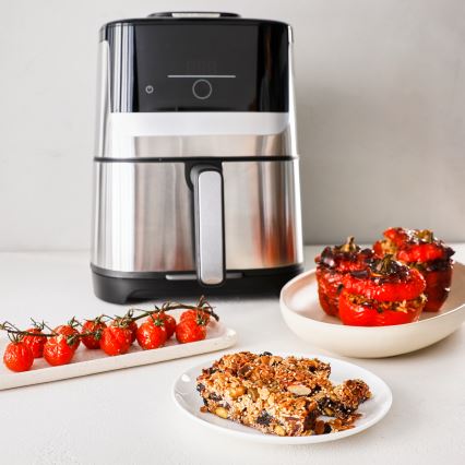 Tefal - Horkovzdušná fritéza 5 l EASY FRY SILENCE 10v1 1400-1670W/230V