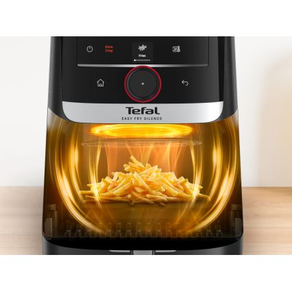 Tefal - Horkovzdušná fritéza 5 l EASY FRY SILENCE SMART 1400-1670W/230V