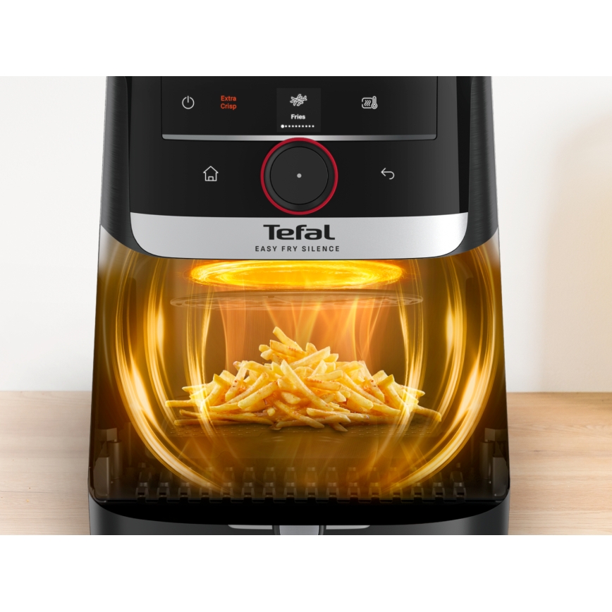 Tefal - Horkovzdušná fritéza 5 l EASY FRY SILENCE SMART 1400-1670W/230V