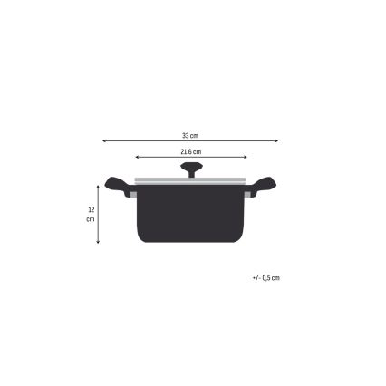 Tefal - Hrnec s poklicí EXTREME 20 cm