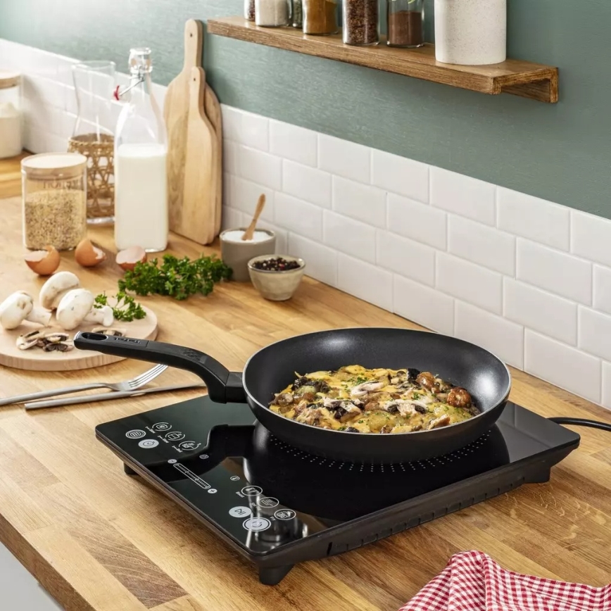 Tefal - Indukční vařič EVERYDAY SLIM 2100W/230V černá