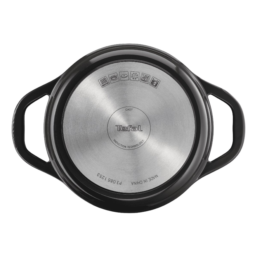 Tefal - Kastrol s poklicí AIR 20 cm antracit