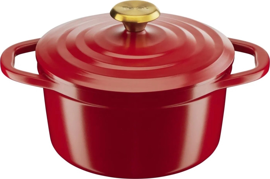Tefal - Kastrol s poklicí AIR 20 cm červená