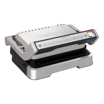 Tefal - Kontaktní gril OPTIGRILL 2100W/230V matný chrom