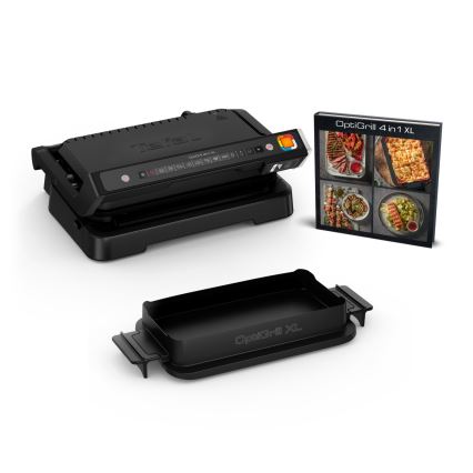 Tefal - Kontaktní gril OPTIGRILL 2200W/230V černá