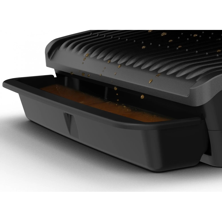 Tefal - Kontaktní gril OPTIGRILL ELITE 2000W/230V černá