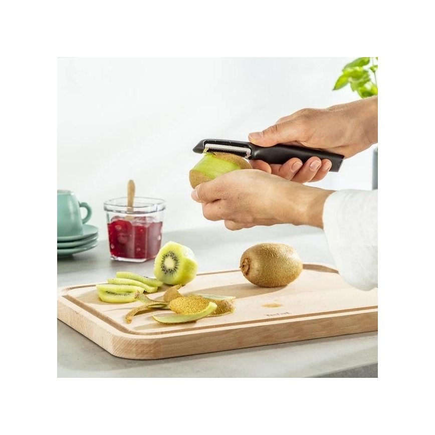 Tefal - Kuchyňská škrabka COLORFOOD 17 cm černá