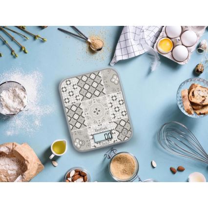 Tefal - Kuchyňská váha OPTISS 2xAAA béžová