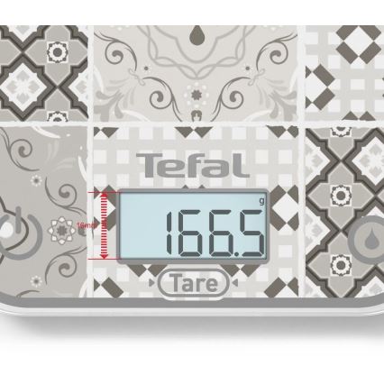 Tefal - Kuchyňská váha OPTISS 2xAAA béžová